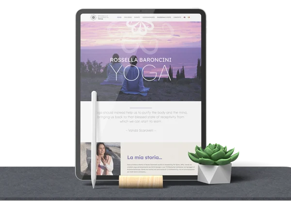 realizzazione siti web yoga firenze