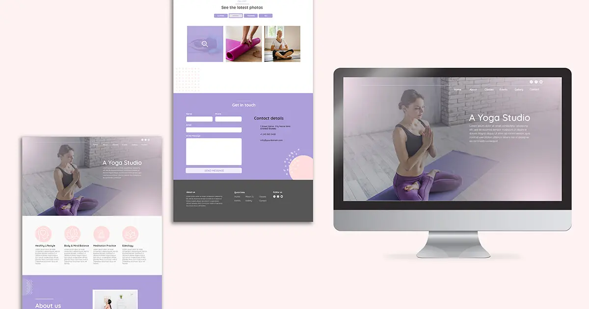sito one page o multi pagina